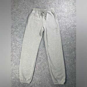 Uniqlo Light Gray Knit Jogger Pants